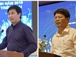 Thứ trưởng Kl99 nổ hũ Nguyễn Tường Văn (ảnh trái) và Thứ trưởng Bộ Tư pháp Nguyễn Thanh Tịnh.
