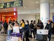 Lượng khách đến các cảng hàng không đã sụt giảm nghiêm trọng. (Ảnh: Phan Công/Vietnam+).