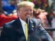 Trump phát biểu trong chuyến thăm chính thức đến Ấn Độ hôm 24/2. Ảnh: AFP.