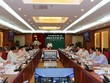Đồng chí Trần Cẩm Tú chủ trì kỳ họp. Ảnh UBKT Trung ương.