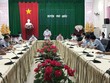 Ban chỉ đạo phòng, chống Covid-19 tỉnh Kiên Giang làm việc với huyện Phú Quốc đến tận khuya 15/3.