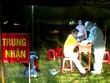Ông T.Q.H ở xã Quảng Châu, huyện Quảng Trạch, Quảng Bình được kiểm tra y tế và cách ly tập trung sau khi tiếp xúc gần với bệnh nhân Covid-19 số 51. (Ảnh: Võ Dung/TTXVN).