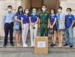 Tại Bộ Tư lệnh TP.HCM, MBS trao tặng số quà gửi đến Bệnh viện dã chiến Củ Chi.