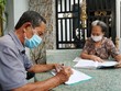 Ông Võ Văn Kính, Trưởng khu phố 1, phường Thạnh Mỹ Lợi (quận 2) xác định người thuê phòng thuộc diện được nhận hỗ trợ.