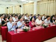 Các đại biểu dự lễ khai giảng lớp bồi dưỡng cán bộ quy hoạch nguồn Bí thư, Phó Bí thư quận huyện, thị ủy và đảng ủy trực thuộc Thành ủy.