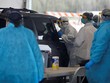 Một điểm xét nghiệm lưu động tại bang Iowa, Mỹ, hôm 30/4. Ảnh: Reuters.