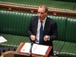 Ngoại trưởng Anh Dominic Raab. (Ảnh: AFP/TTXVN).