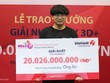 Ân tại lễ trao thưởng chiều 22/5.