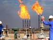 Cơ sở khai thác khí đốt tự nhiên Bin Omar của Công ty dầu khí Basra ở cảng miền Nam Iraq. (Ảnh: AFP/TTXVN).