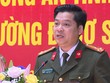 Thượng tá Nguyễn Thanh Trường vừa được thăng hàm. 