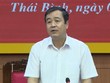 Ông Ngô Đông Hải - Bí thư Tỉnh ủy Thái Bình.