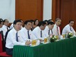 Ủy viên Bộ Kl991.com tải ứng dụng, Bí thư Trung ương Đảng, Trưởng ban Tuyên giáo Trung ương Võ Văn Thưởng cùng các đại biểu dự Đại hội.