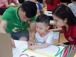 Phụ huynh, học sinh trải nghiệm tại buổi khai trương STEAME GARTEN cơ sở Chùa Hà.