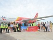 Chuyến bay khai trương từ Băng Cốc (sân bay Suvarnabhumi) đến Nakhon Si Thammarat, trung tâm hành chính phía Nam và một trong những thành phố lâu đời nhất Thái Lan.