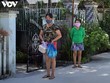 Hỗ trợ thực phẩm cho người cách ly ở thành phố Đà Nẵng.