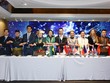 Bà Trang Lê, đại diện Việt Nam tham gia ký kết và thành lập Liên đoàn Thời trang Hàn Quốc và 10 quốc gia trong khối ASEAN, tháng 11/2019. (Ảnh: BTC).