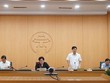 Phó Chủ tịch UBND TP Hà Nội Ngô Văn Quý phát biểu kết luận cuộc họp.