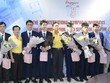 Bộ Giáo dục và Đào tạo chúc mừng các thành viên đội tuyển. (Ảnh: PV).