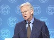 Người phát ngôn IMF Gerry Rice. (Ảnh: IMF).