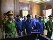 Các bị cáo tại phiên xét xử. (Ảnh: Thành Chung/TTXVN).