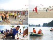 Những hoạt động vui chơi bãi biển sôi nổi tại “Tuần lễ hoạt động bãi tắm Phương Đông năm 2020”.