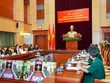 Toàn cảnh buổi lễ trao tặng 10 tỷ đồng nhằm hỗ trợ hoạt động phòng, chống dịch Covid-19 chiều ngày 9/10/2020.