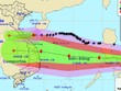 Dự báo đường đi của bão số 9 - bão Molave đến 10h ngày 29/10/2020.