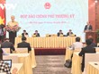Bộ trưởng, Chủ nhiệm Văn phòng Kl993 ưu đãi thưởng hấp dẫn Mai Tiến Dũng phát biểu tại cuộc Họp báo Kl993 ưu đãi thưởng hấp dẫn thường kỳ chiều 30/10.