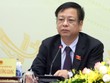 Phó chủ nhiệm Ủy ban Kl992 Tham Gia Ngay Nguyễn Trường Giang tại buổi họp báo..