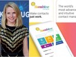 Bà Marissa Mayer với ứng dụng mới. (Ảnh: The Straits Times).