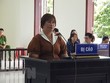 Bị cáo Ngô Minh Chiến tại phiên tòa. (Ảnh: Đậu Tất Thành/TTXVN).