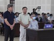 Các bị cáo tại tòa.