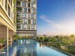 Hồ bơi tràn bờ tại khu vực tầng 3 của dự án Happy One - Premier.