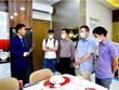 Khách hàng tham quan căn hộ mẫu dự án LDG Sky.