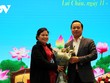 Bà Giàng Páo Mỷ, Ủy viên Trung ương Đảng, Bí thư Tỉnh ủy, Trưởng đoàn Đại biểu Quốc hội tỉnh được bầu giữ chức danh Chủ tịch HĐND tỉnh khóa XIV.