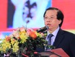 Thứ trưởng Bộ Văn hóa Thể thao và Du lịch Tạ Quang Đông. (Ảnh: Thành Đạt/TTXVN).