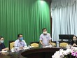 Ban Chỉ đạo phòng, chống dịch bệnh COVID-19 tỉnh Vĩnh Long tổ chức họp khẩn để bàn giải pháp triển khai công tác phòng, chống dịch COVID-19 khi trên địa bàn xuất hiện trường hợp người nhập cảnh trái phép. (Nguồn: Thúy Hằng/TTXVN).