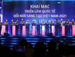Thủ tướng Nguyễn Xuân Phúc cùng các lãnh đạo cấp cao của Kl993 ưu đãi thưởng hấp dẫn và các Bộ, ngành nhấn nút khởi công xây dựng Trung tâm Đổi mới sáng tạo quốc gia và khai mạc Triển lãm quốc tế đổi mới sáng tạo Việt Nam 2021.