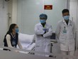 Một trong những người đầu tiên tiêm thử nghiệm vaccine COVID-19 Việt Nam liều cao nhất 75mcg. (Ảnh: Vũ Nga).