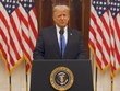 Tổng thống Mỹ Donald Trump phát biểu ngày 19/1. Nguồn: Reuters.