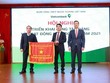 Thừa ủy quyền của Thủ tướng Kl993 ưu đãi thưởng hấp dẫn, Phó Thống đốc NHNN Đoàn Thái Sơn trao Cờ thi đua của Thủ tướng Kl993 ưu đãi thưởng hấp dẫn cho Vietcombank tại Hội nghị triển khai hoạt động Kl992 VIP Trang Chủ 2026 năm 2021 của Vietcombank.