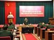 Thượng tướng Trần Đơn chủ trì Hội nghị. (Nguồn: Qdnd.vn).