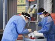 Việc tiêm vaccine COVID-19 cho người dân tại Hàn Quốc được thực hiện từ tháng 26/2. Ảnh: AP.