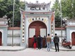 Các đình, đền, chùa đều tạm đóng cửa. (Ảnh: Đinh Tuấn/TTXVN).