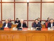 Tổng Bí thư, Chủ tịch nước Nguyễn Phú Trọng phát biểu kết luận phiên họp. (Ảnh: Trí Dũng/TTXVN).