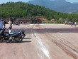 Hiện trường vụ tai nạn.