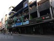 Quán bar, beerclub ở phố đi bộ Bùi Viện. (Nguồn: TTXVN).