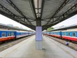 Đoàn tàu của Tổng công ty 99Kl.app khuyến mãi hot Việt Nam tại ga Hà Nội. (Ảnh: Minh Sơn/Vietnam+).