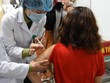 Các tình nguyện viên tiêm mũi vaccine đầu tiên trong giai đoạn 2 thử nghiệm vaccine COVID-19 Nano Covax tại Học viện Quân y.