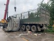 Hiện trường vụ tai nạn.